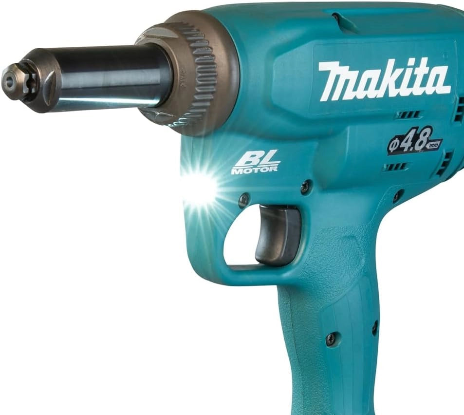 Rivettatrice 18 v agli ioni di litio ø 4,8 mm makita - senza batteria - drv150zj