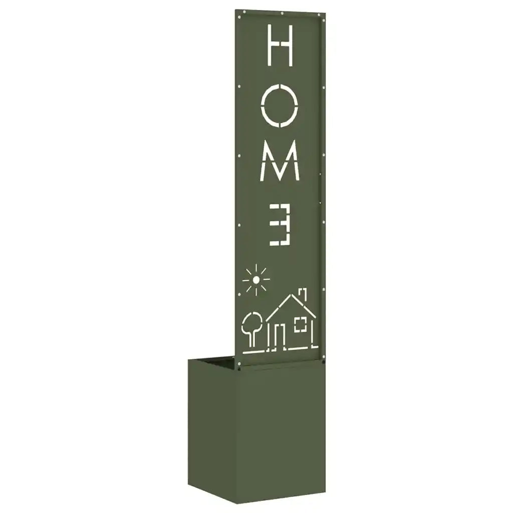 Schermo per privacy in giardino Oliver verde 32 x 32 x 150 cm CFW2456319