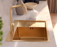 Lavello In Acciaio Russel 116 Copper