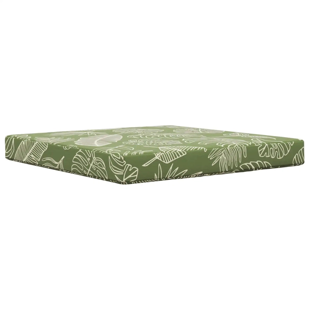 Cuscino per divano da esterno Design a foglia 80 x 80 x 8 cm