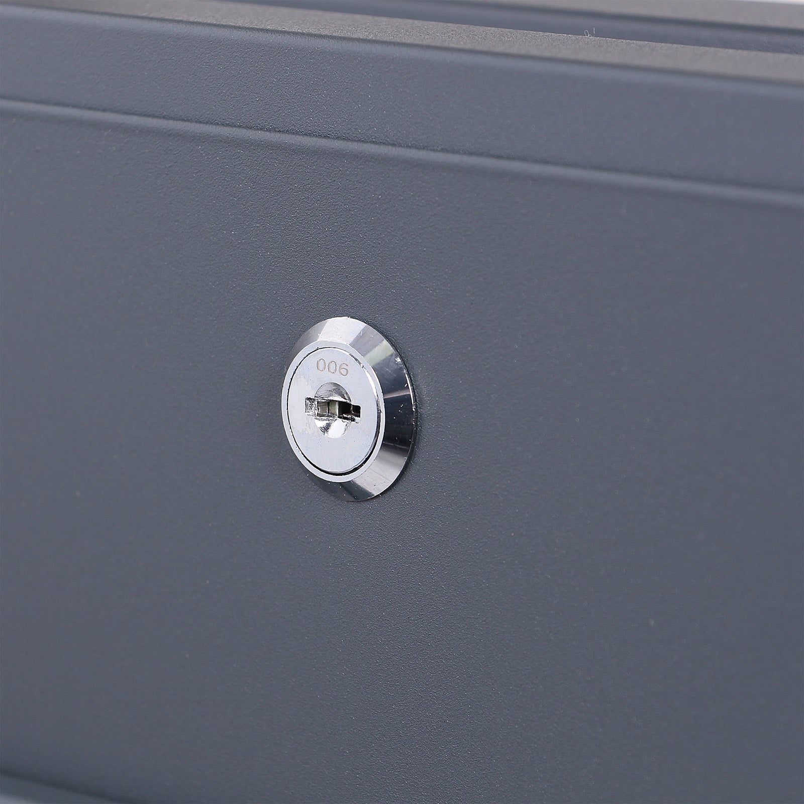 Cassetta postale con vano portagiornale V48 antracite + inox 370 x 105 x 370 mm