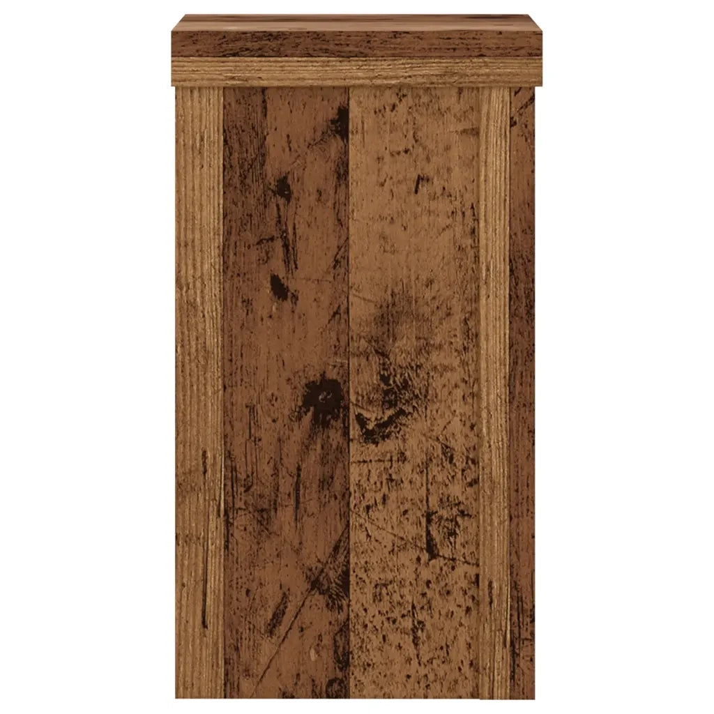 Supporti per piante | Sostegno per piante 2 pz Legno 10x10x18 cm Legno Multistrato
