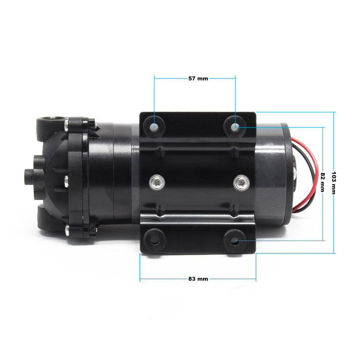 Pompa booster 100 GPD (350l/giorno) 35W Pompa di spinta per sistemi a osmosi inversa