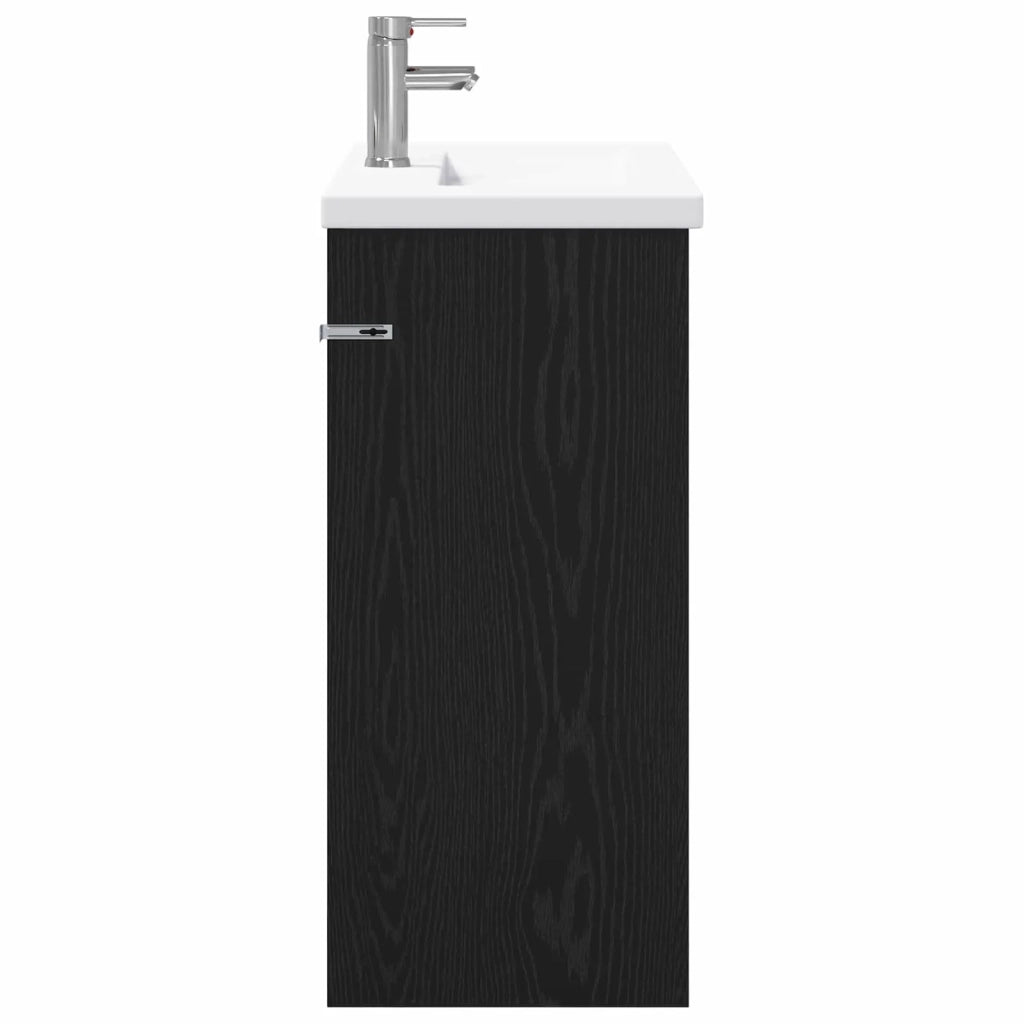 Set di mobili per il bagno Rovere Nero 81 x 40 x 84,5 cm 3404267