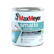 Smalto acqua satinato cioccolato 0,75 lt