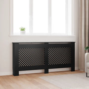 Copertura per Radiatore Nera 172x19x81 cm in MDF cod mxl 72231
