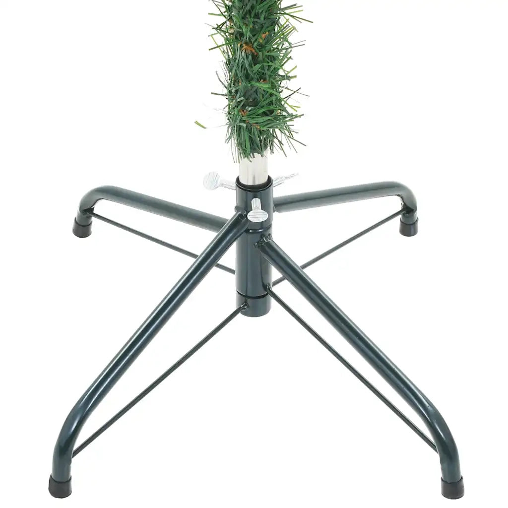 Albero di Natale Preilluminato Palline Bianco 180 cm 564 Rami 3077661