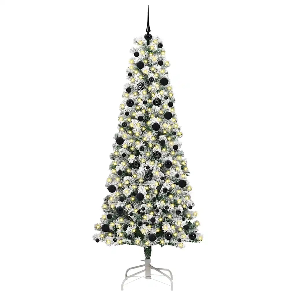 Albero di Natale Artificiale con Rami Pieghevoli 240 cm 3395614