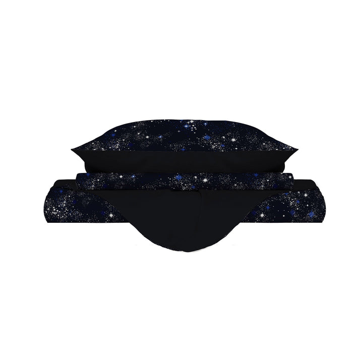 Copripiumino Singolo con Federe Stampato in Microfibra Orione