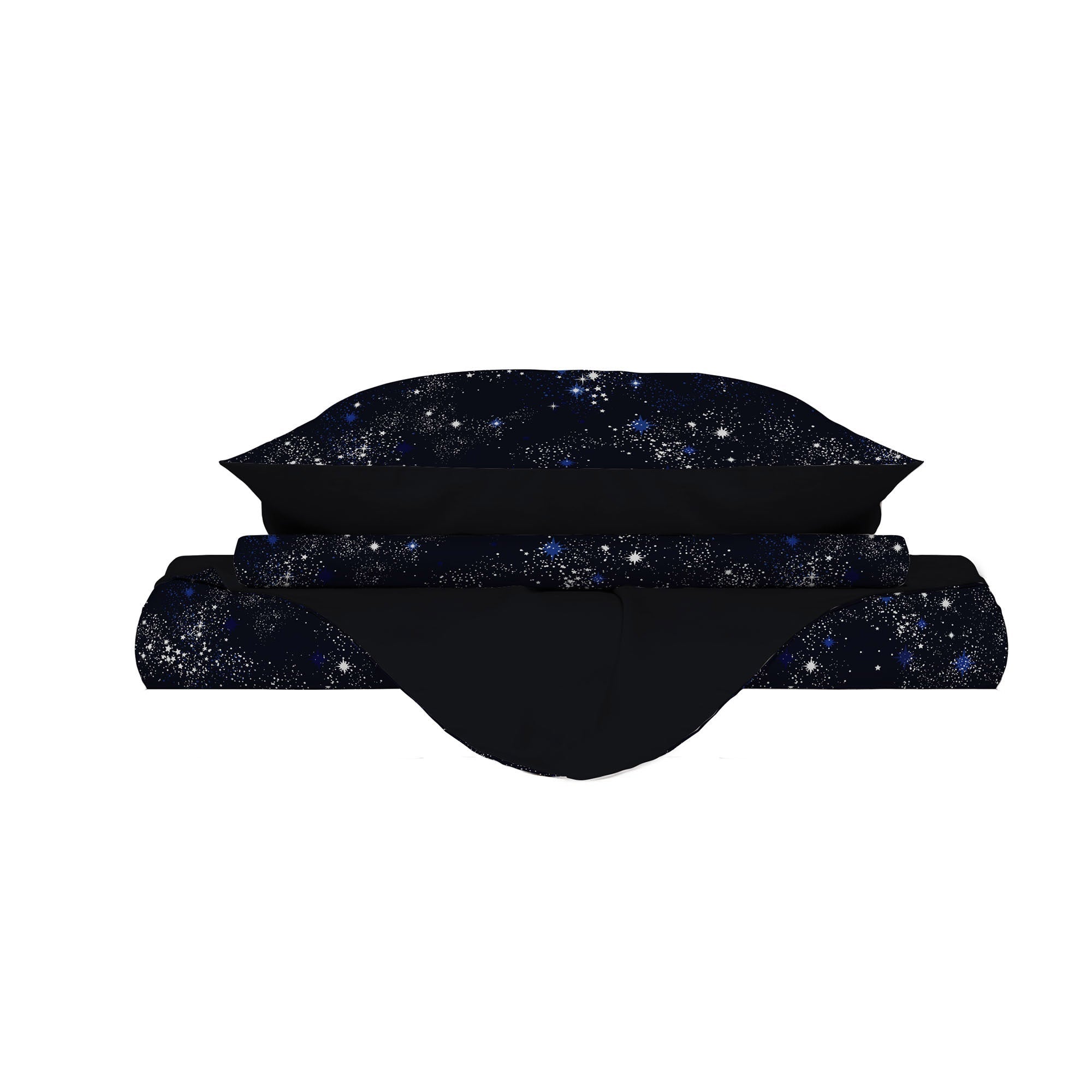 Copripiumino 1 Piazza e Mezzo con Federe Stampato in Microfibra Orione