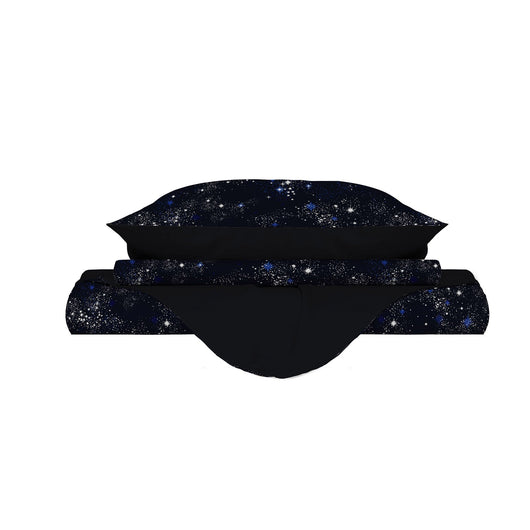 Copripiumino 1 Piazza e Mezzo con Federe Stampato in Microfibra Orione