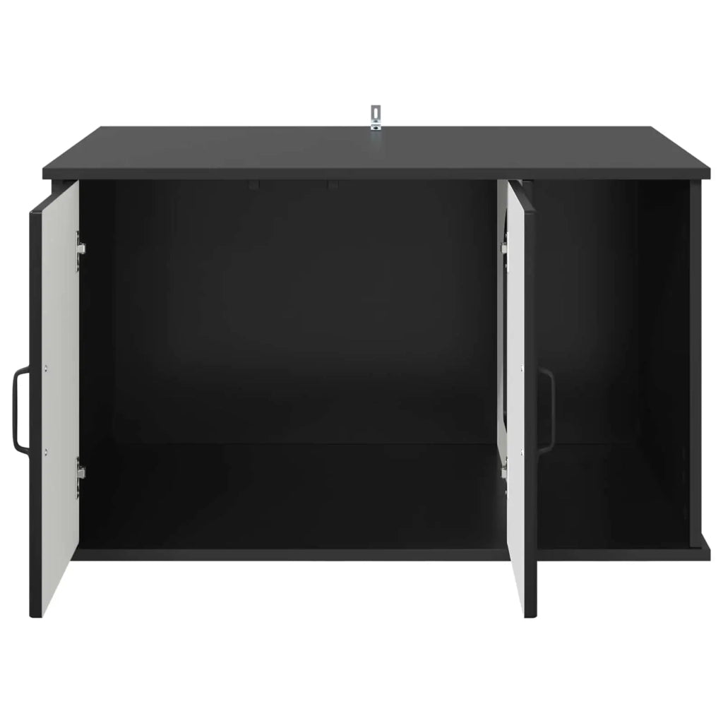 Casa per Gatti Nero 85 x 55 x 50 cm Legno multistrato