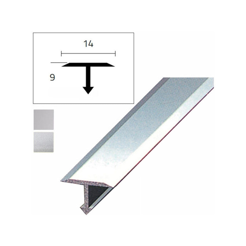 Passatoia T All Argento Satinato 90 14X9