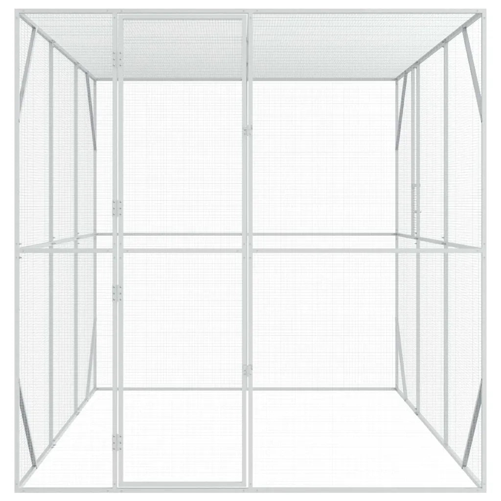 Gabbia per uccelli Antracite 210 x 304 x 213 cm Acciaio zincato 3325161
