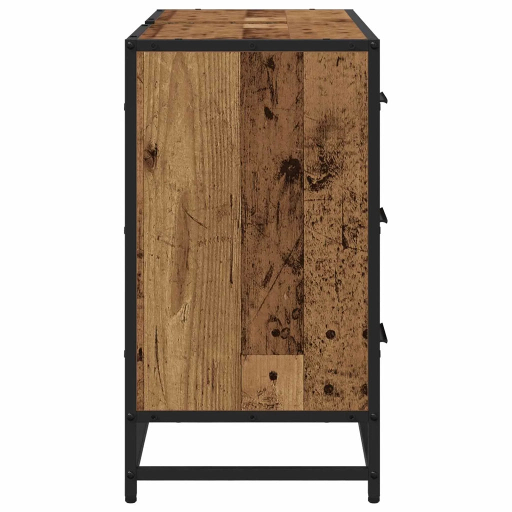 Mobile da Bagno Legno vecchio 80 x 33 x 60 cm Legno multistrato