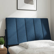 Cuscino Testiera Hanko Blu 80 cm in Tessuto CFW7131389