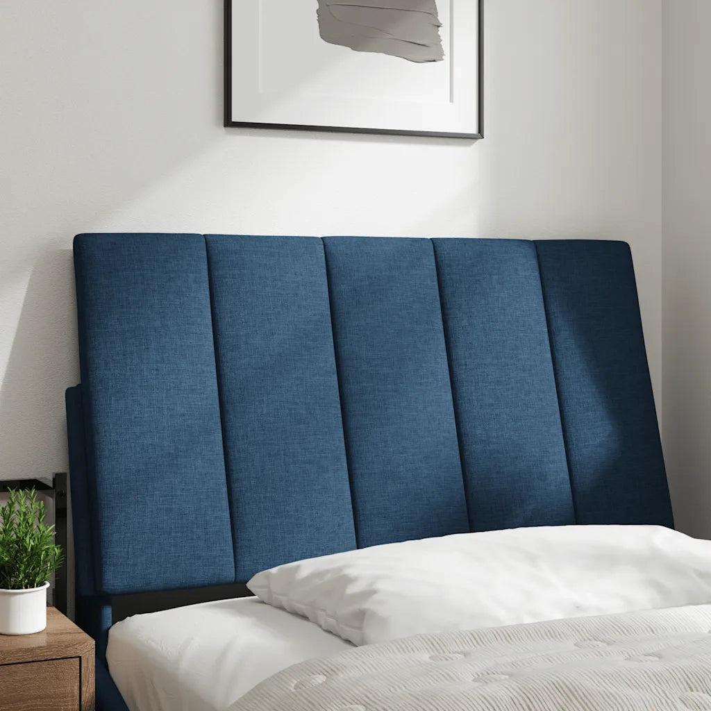 Cuscino Testiera Hanko Blu 80 cm in Tessuto CFW7131389