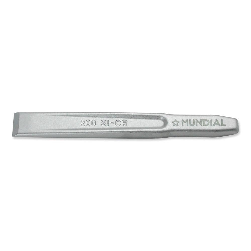 SCALPELLO PIATTO FORGIATO OFFICINA MECCANICO 200 mm Cr-V CROMATO MUNDIAL