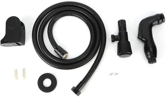 Bidet con Manico a Regolazione G1/2 in Acciaio Inossidabile Nero - Kit di Spruzzo per Bidet - Accessorio da Bagno - Acquista Online.