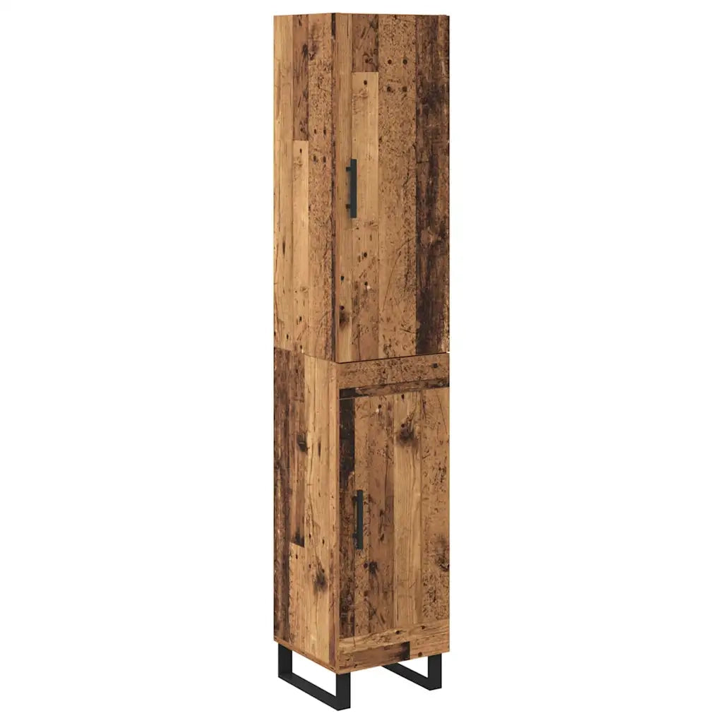 Credenza-Buffet-Armadio da cucina Legno vecchio 34,5 x 34 x 180 cm Legno multistrato 982950
