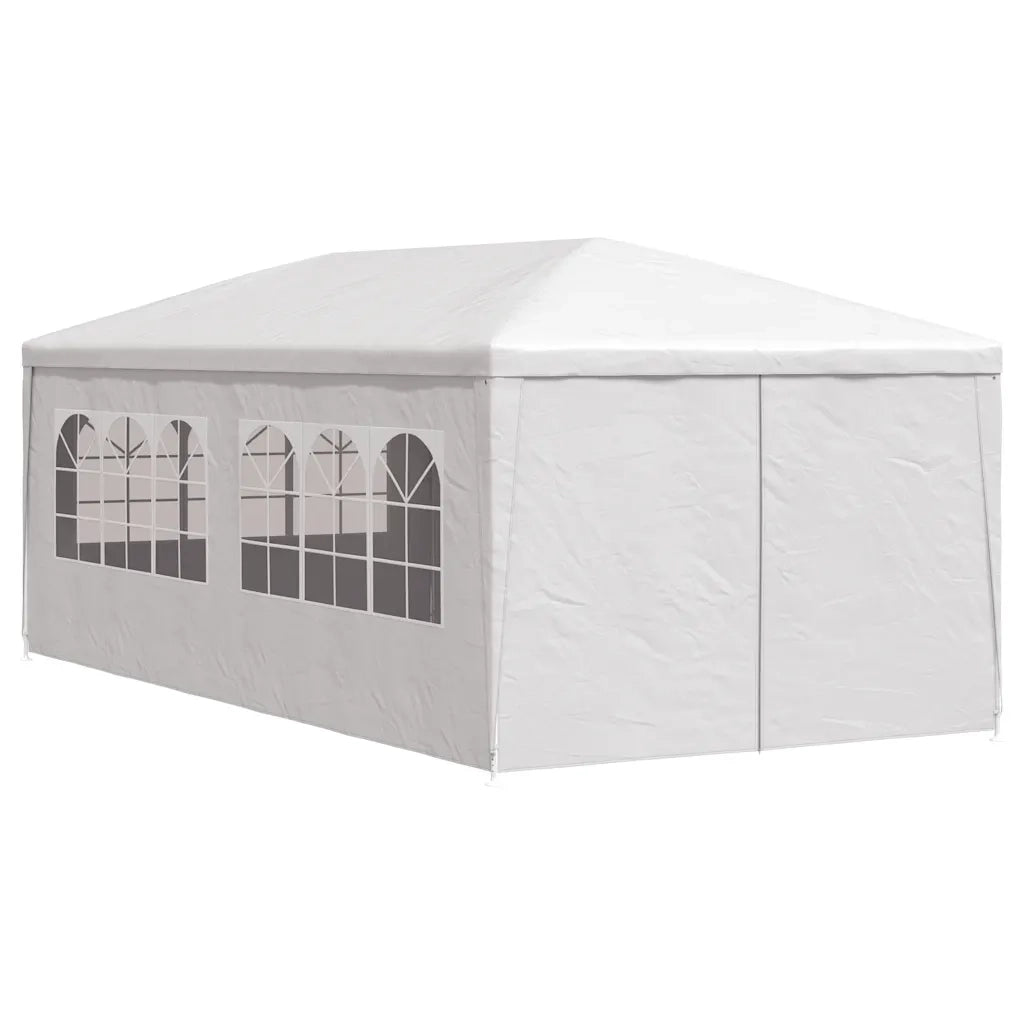 Tenda per Feste-Tenda Gazebo 3x6 m Bianca