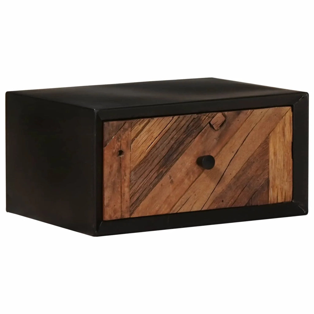 Comodino a muro fatto a mano Naturale 40 x 30 x 20 cm 42020097