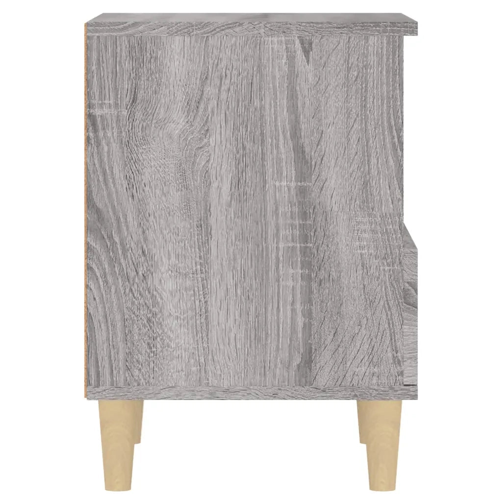 Comodino Grigio Sonoma 40x35x50 cm cod mxl 29986