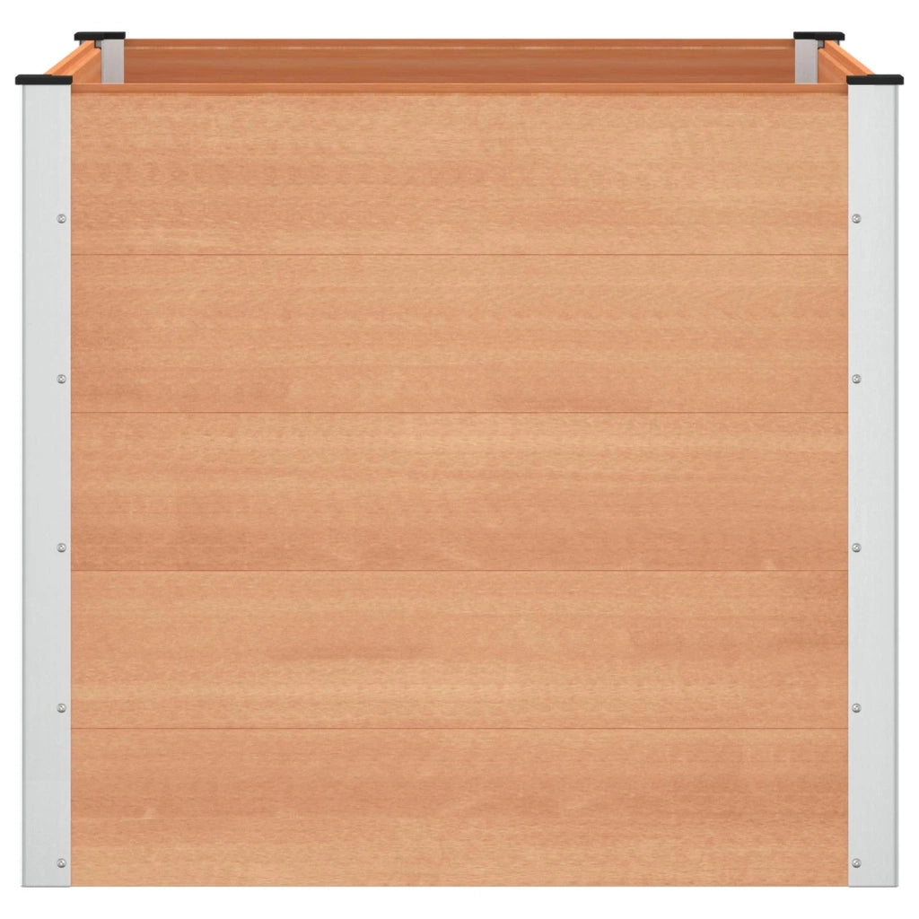 Letto rialzato da giardino Marrone 100 x 100 x 91 cm