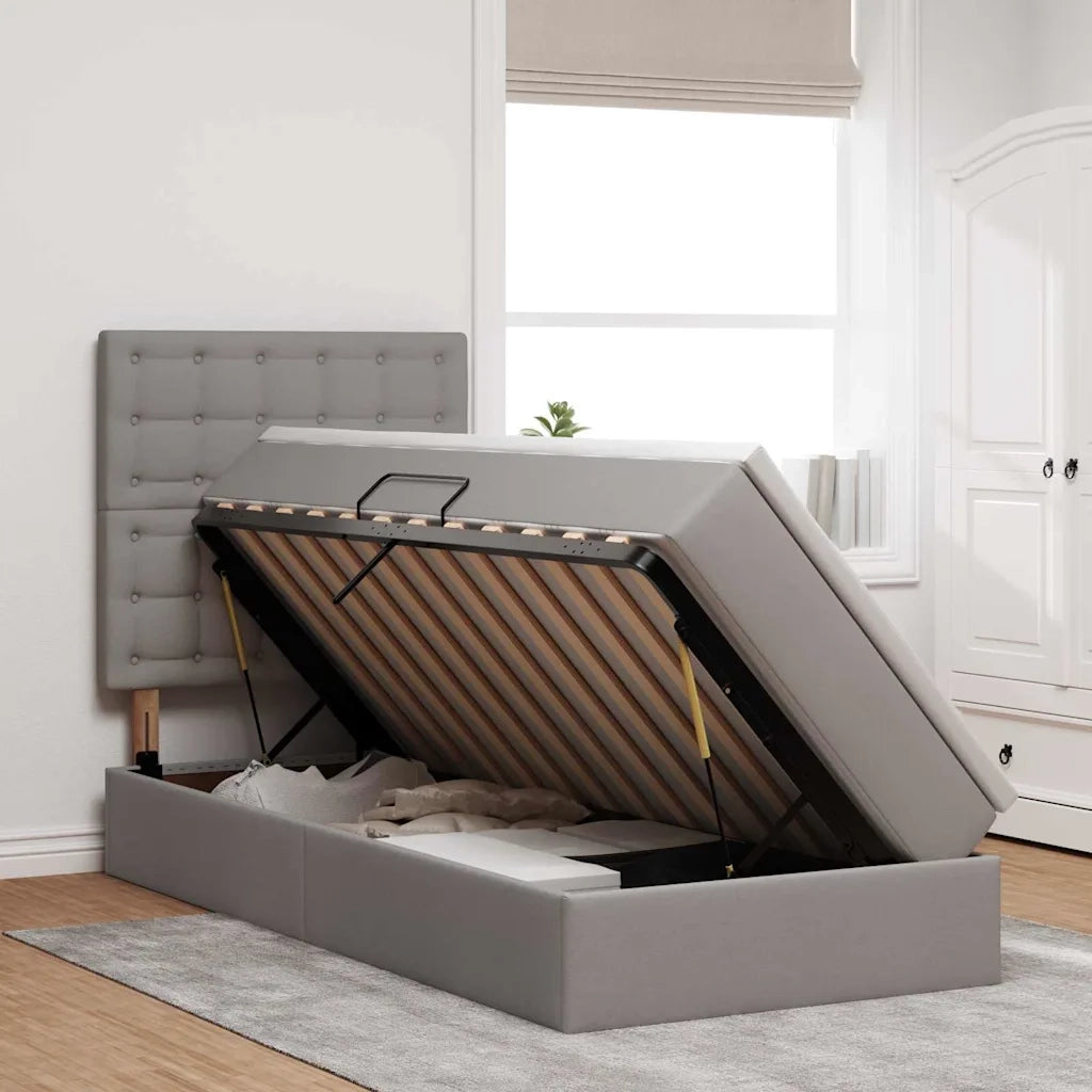 Letto con contenitore e materasso Talpa 90 x 190 cm Poliestere
