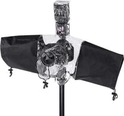 Kit di protezione per fotocamera - Impermeabile - Ripiegabile - Diffusore di luce - Cinture elastiche - Progettazione trasparente 67x28 cm - Borsa per fotocamera