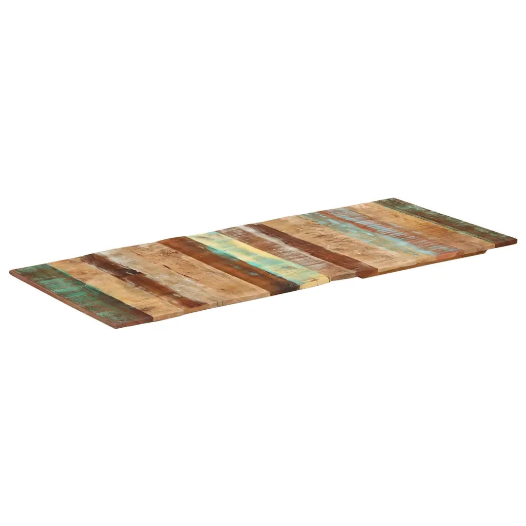 Piano Tavolo Rettangolare 60x140 cm 15-16 mm Legno di Recupero cod mxl 74696