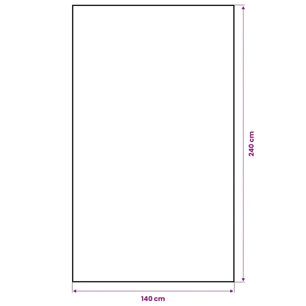 Tovaglia in juta Naturale 140 x 240 cm 100% Juta Tossa 42012294