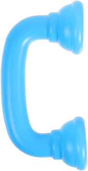 Telefonino interattivo per bambini con funzione di risposta automatica - sviluppo cognitivo e creatività - gioco di ruolo - plastica azzurra cielo - telefono per bambini