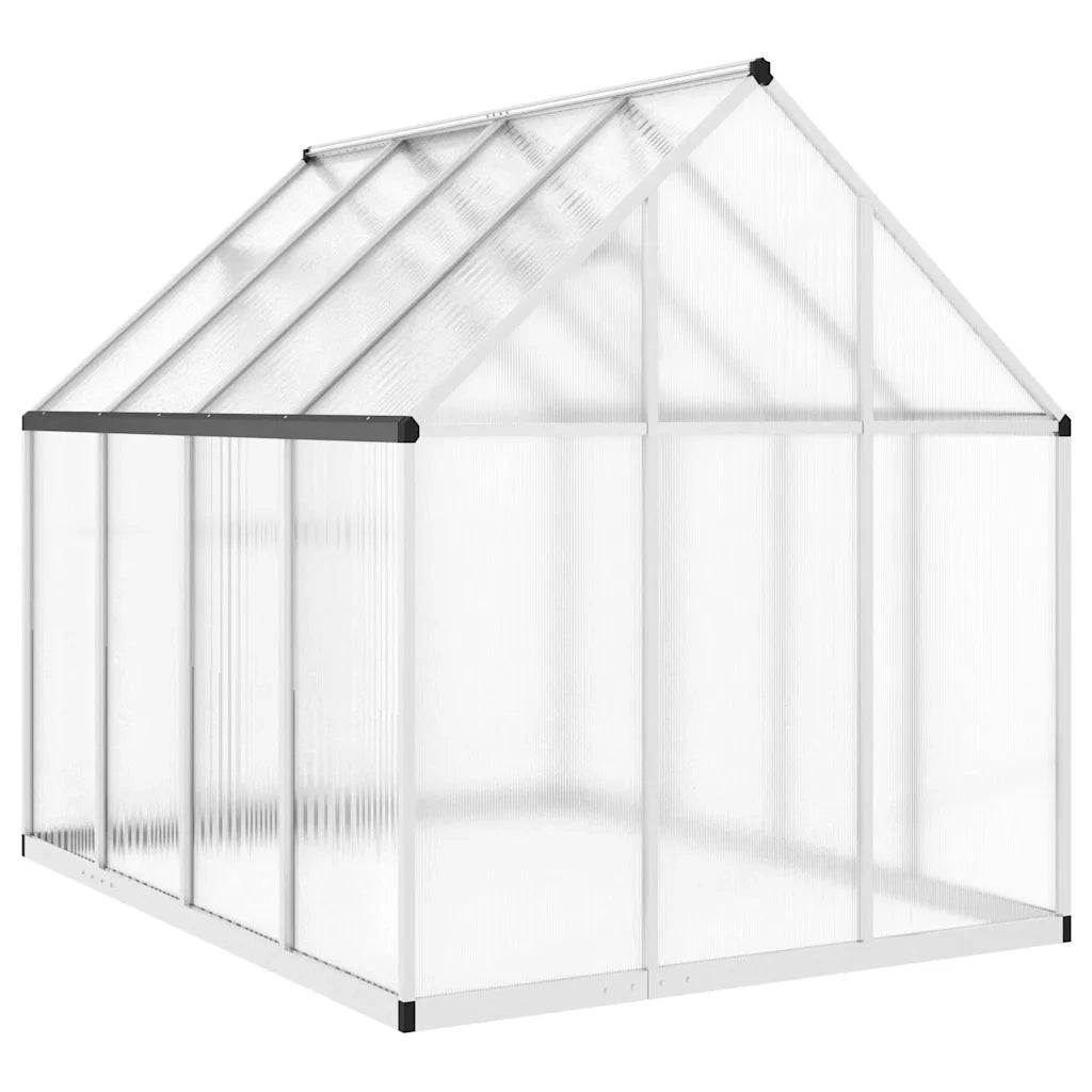 Telaio Serra con Base Argento 224x169x195 cm in Alluminio 4005834
