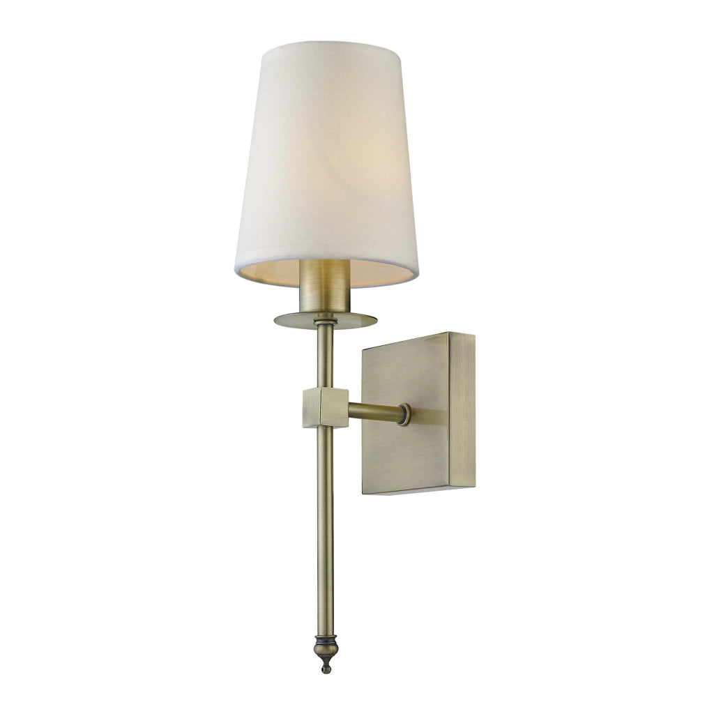 Applique Casoli patina con paralume ecru 1xE14 Light Prestige