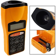 Trade Shop - Misuratore Di Distanza Metro Puntatore Laser Ultrasuoni Display Lcd Misura 18 M -