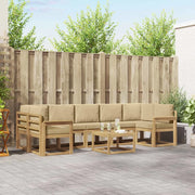 Set di divani da esterno 6 pz 3387377
