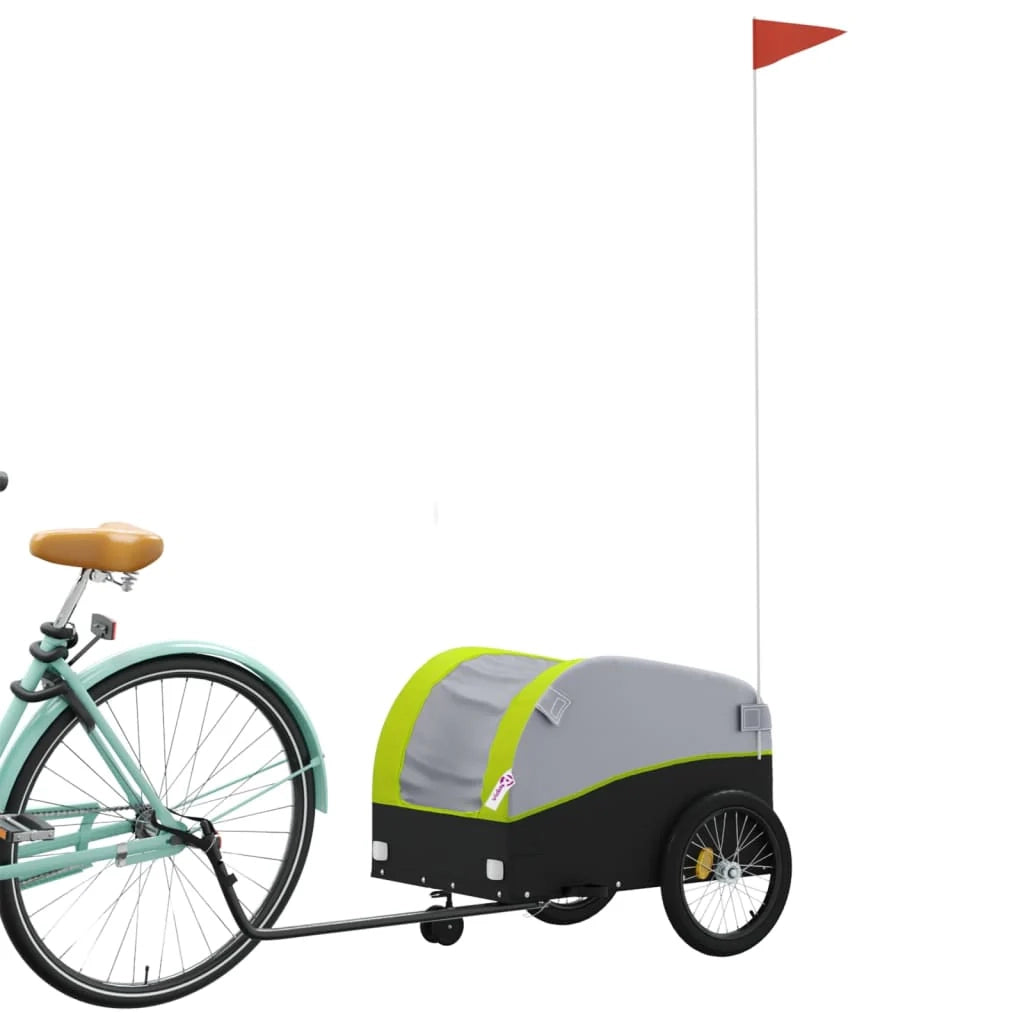 Rimorchio per trasporto biciclette 30 kg ferro verde 02_0044097