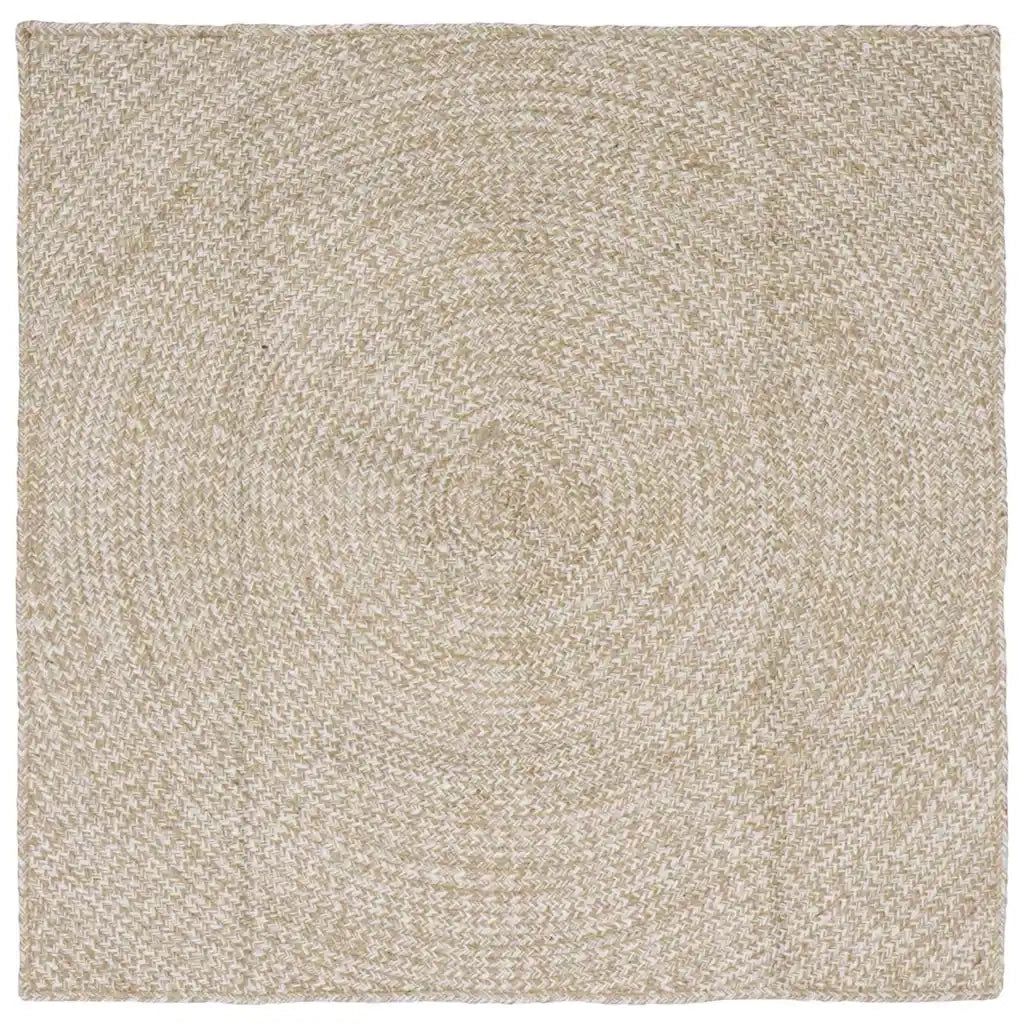 Tappeti per area Naturale e Bianco 120 x 120 cm Juta 42010603