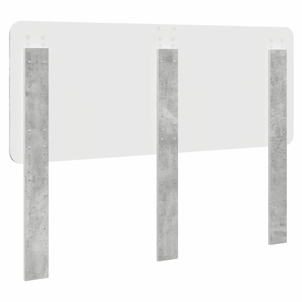 Testiera Grigio cemento Legno ingegnerizzato 887872