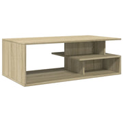 Tavolino salotto | Tavolino da caff¨¨ | Tavolino da Soggiorno Rovere Sonoma 102x55x35cm in Legno Multistrato
