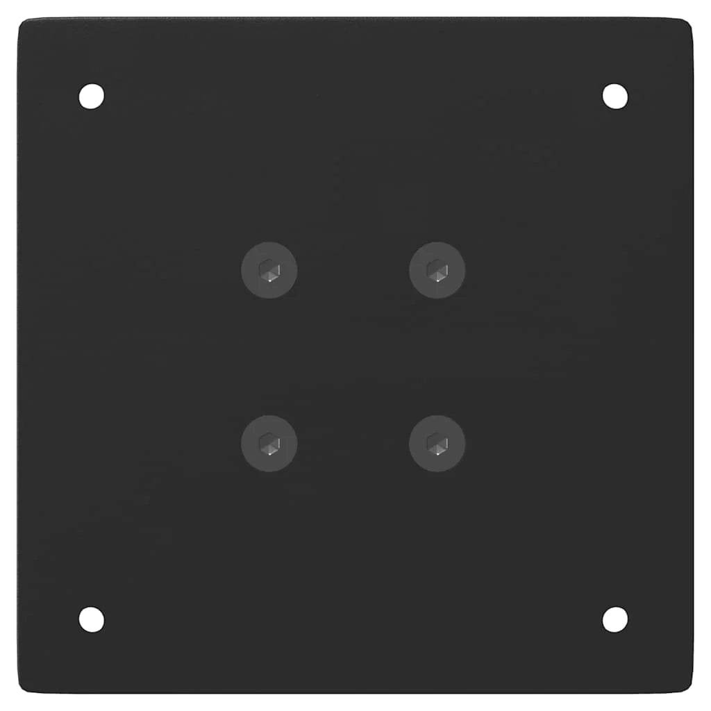 Set di 4 gambe moderne per tavolino da caffè in acciaio nero da 42 cm con un design pulito e funzionale 02_0056797