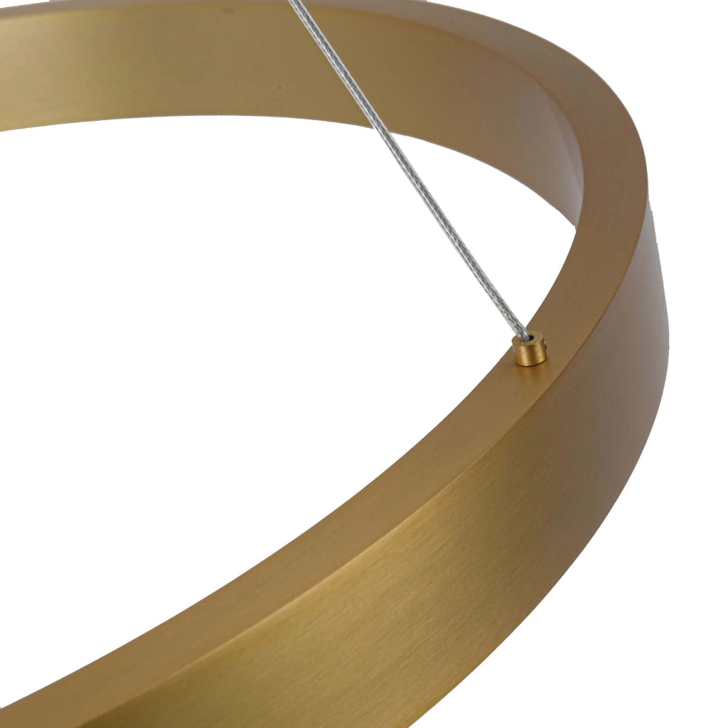 Lampadario LED Light Prestige Midway Triangle oro 35W