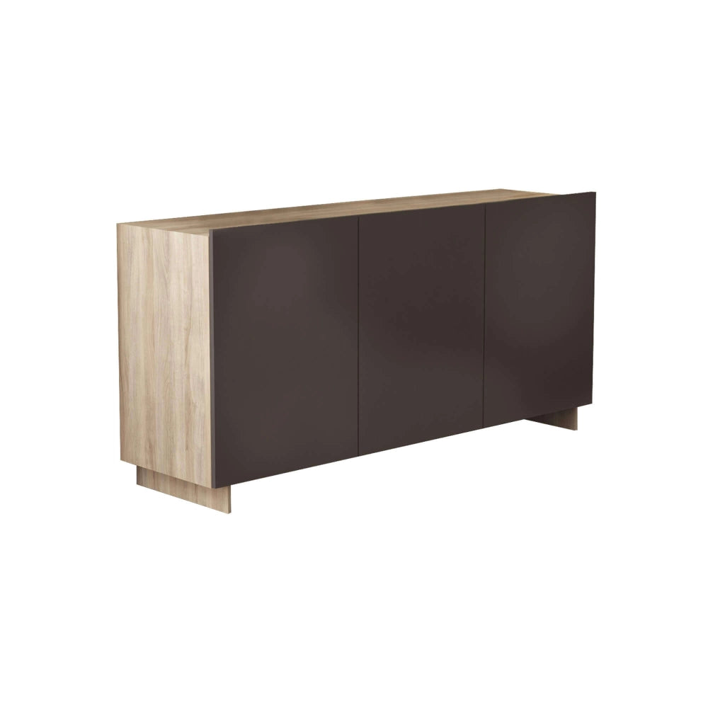 Madia Moderna 3 ante in Legno Composito cm 150x40x76 - ABEL