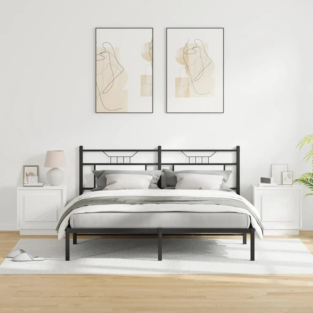 Armadio da Notte 2 pcs Bianco 44 x 34,5 x 45 cm 869563