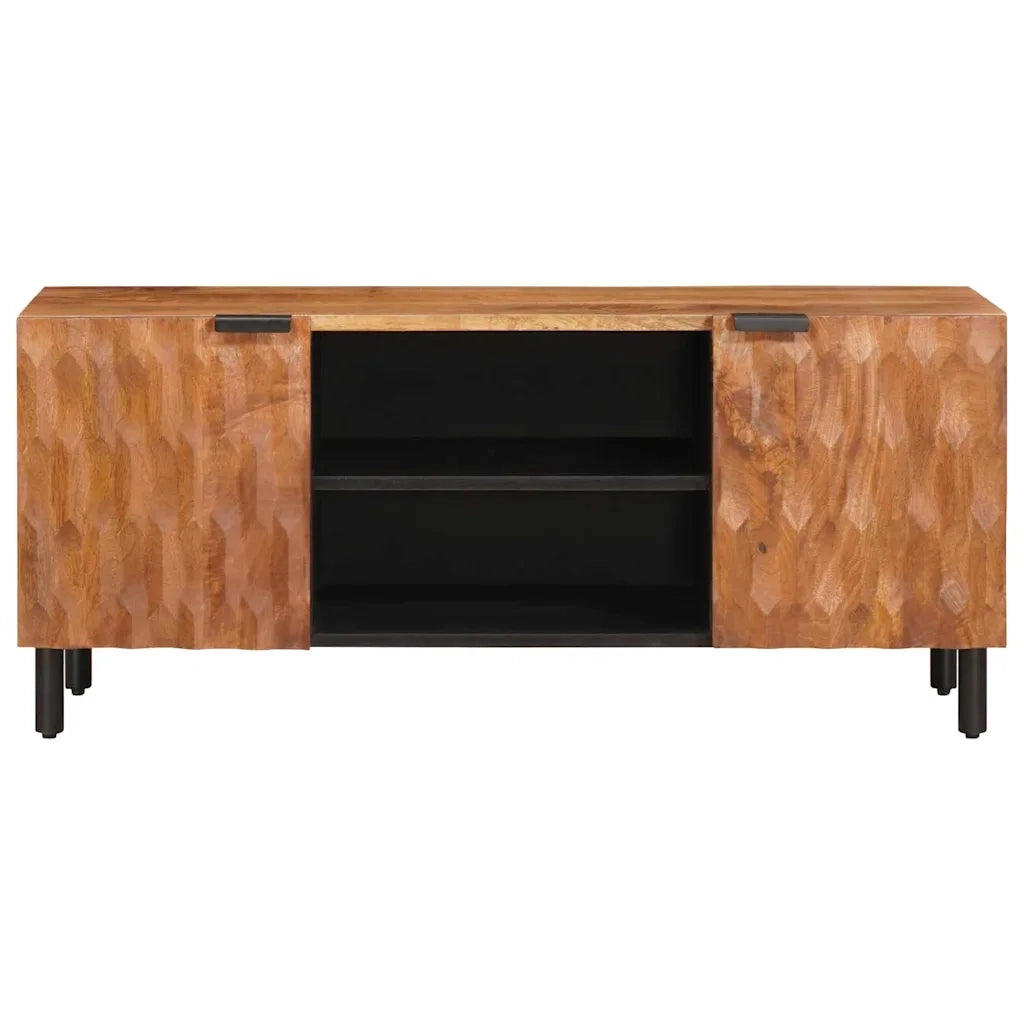 Mobile TV con porta Finitura Marrone Acacia 105 x 33 x 46 cm 4017900