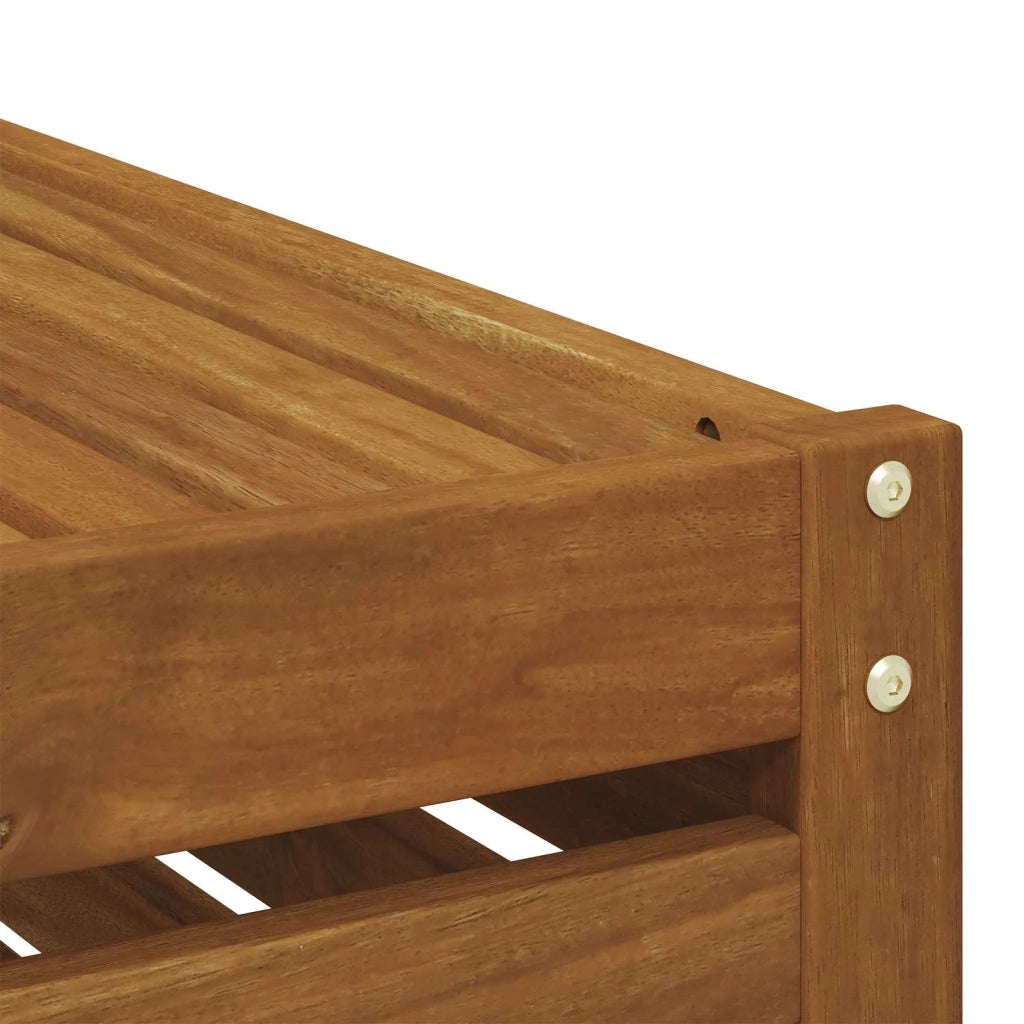 Tavolo da Esterno Legno di Acacia Massello Naturale CFW7323056