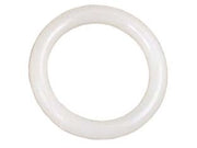 ANELLI PER SCORRITENDA TUBOLARI IN PLASTICA BIANCO- - ø mm.26-35 - 250 pezzi