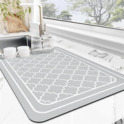 Mat di cucina per asciugatura veloce con tessuto microfibra super assorbente per asciugamano di cucina