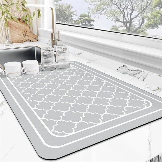 Mat di cucina per asciugatura veloce con tessuto microfibra super assorbente per asciugamano di cucina